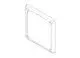 DORNBRACHT-Befestigung-ERSATZTEILE-092801024-107-7-x-107-7-x-6-2-mm-09280102490 gallery number 1